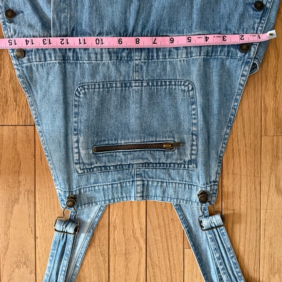 Denim Overall Maxi Dress Boston Proper - Picture 2 of 6